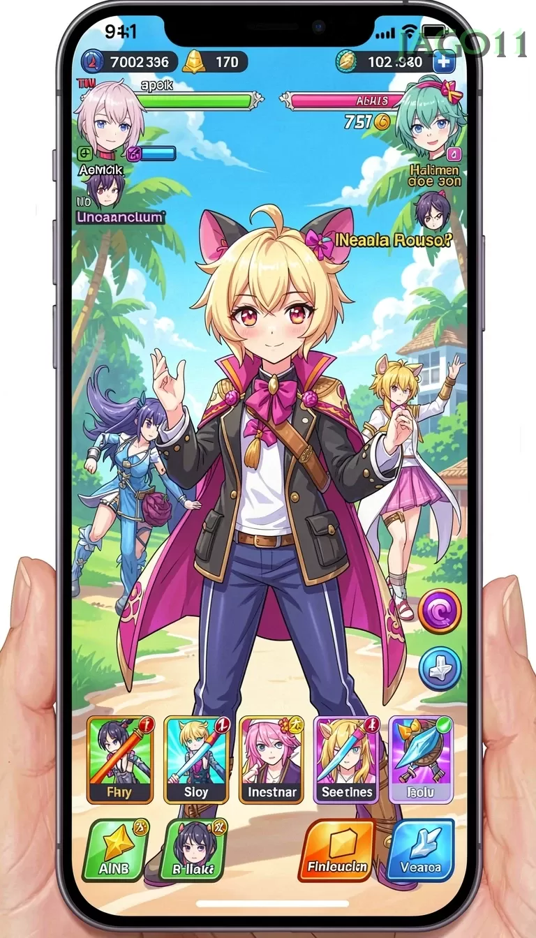 Screenshot Blazing Clusters